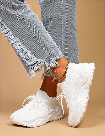 Norvielle Damen Atmungsaktive Laufschuhe Leicht