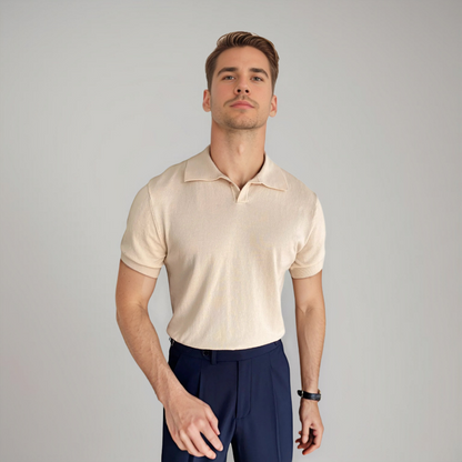 Masimo Herren Polo Klassisch