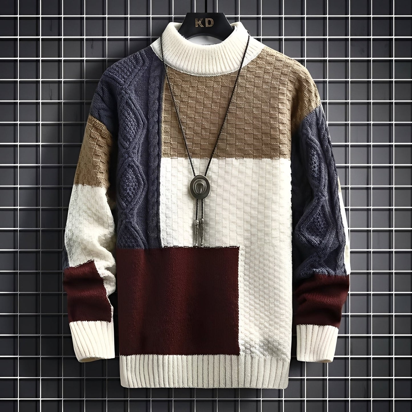 Herren Pullover Locker Sitzend Jonathan - Norvielle