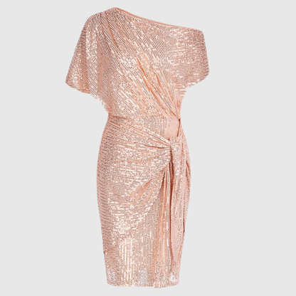 Mitena Damen Bodycon-Kleid Pailletten