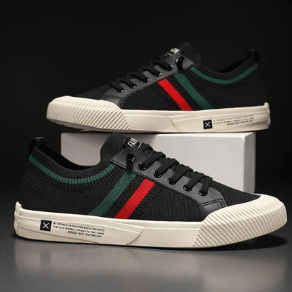 Herren Sneaker Streifen Sportlich