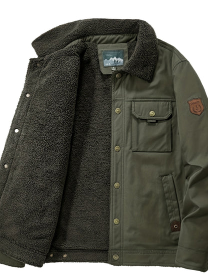 Herren Winterjacke Warm Wasserabweisend Mit Futter -> Herren
