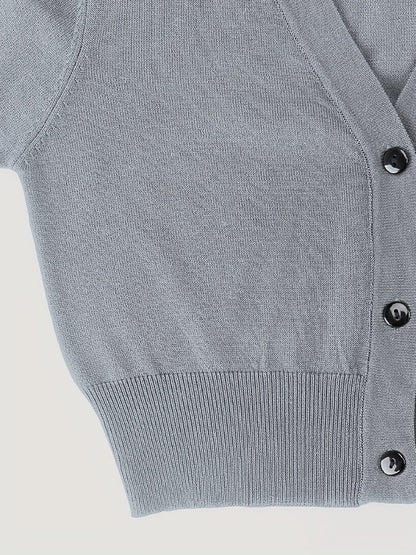 Norvielle Damen Bolerojacke Knopfverschluss
