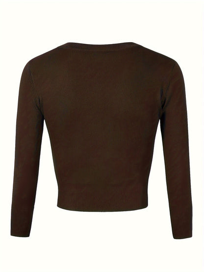 Norvielle Damen Bolerojacke Knopfverschluss
