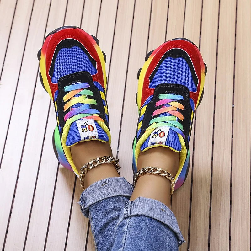 Damen Sneaker Sommer Leichtweiß