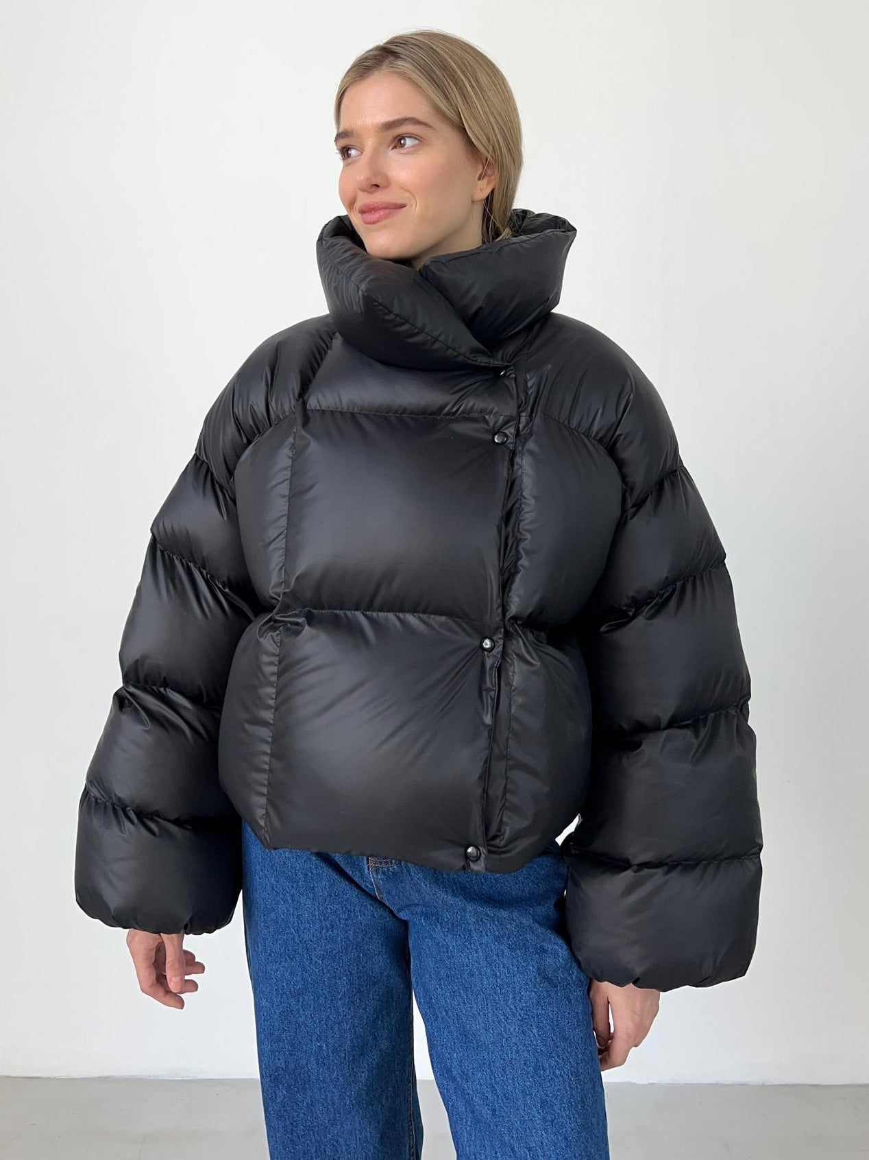 Damen Winterjacke Gepolstert Warm