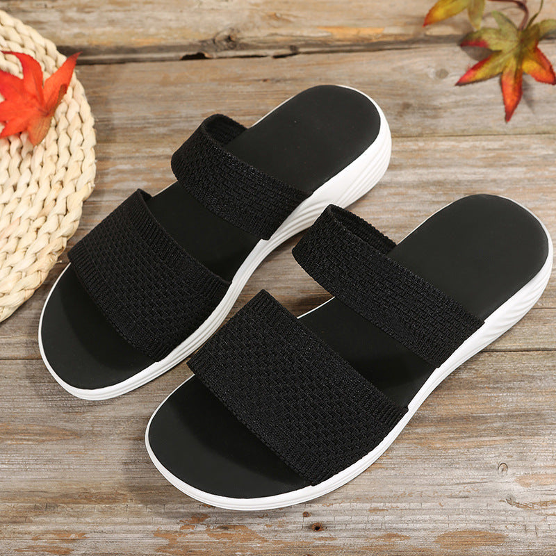 Damen Sandalen Leichte Komfortsandalen Elastisch - Norvielle