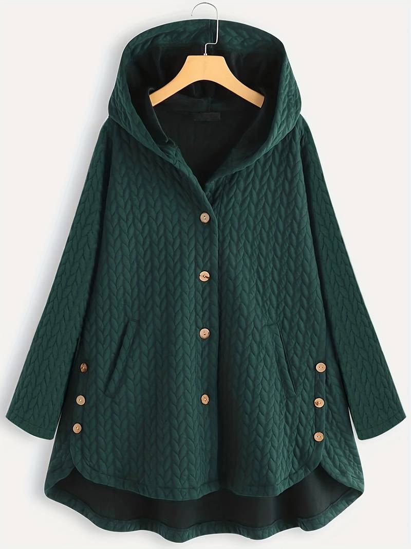 Norvielle Damen Wintermantel Bequem Warm