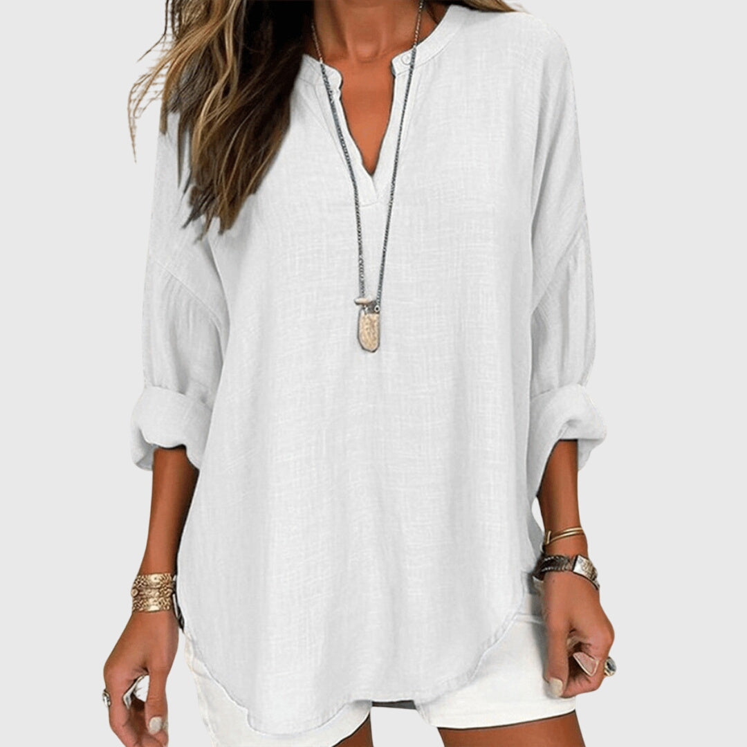 Damen Casual Langarm locker Geschnitten
