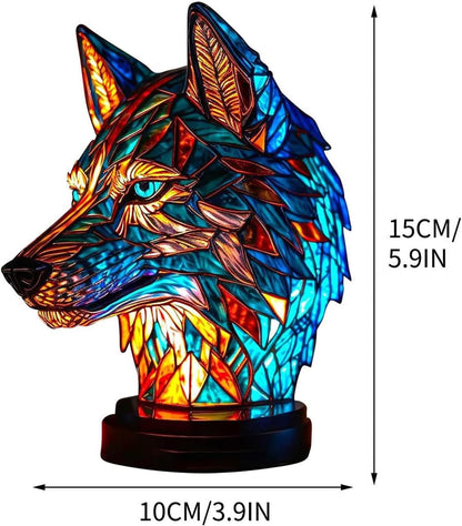 LeuchtWolf Handgemachte Herz-Lampe