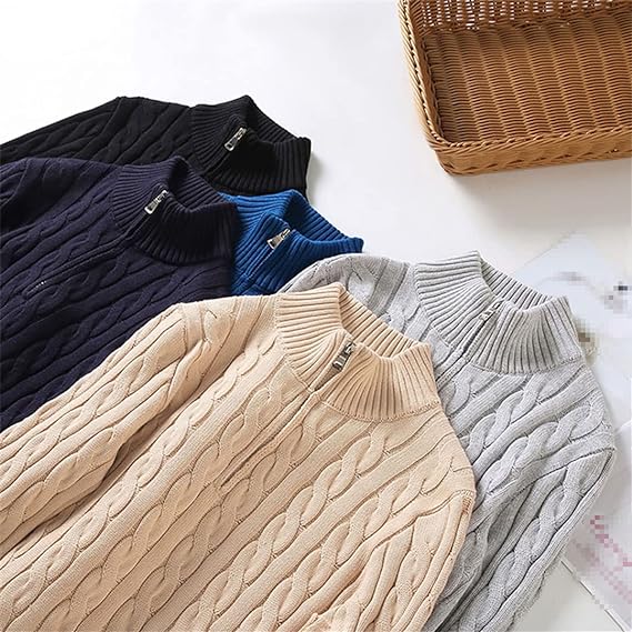 Norvielle Herren Pullover Klassisch Stil - Norvielle