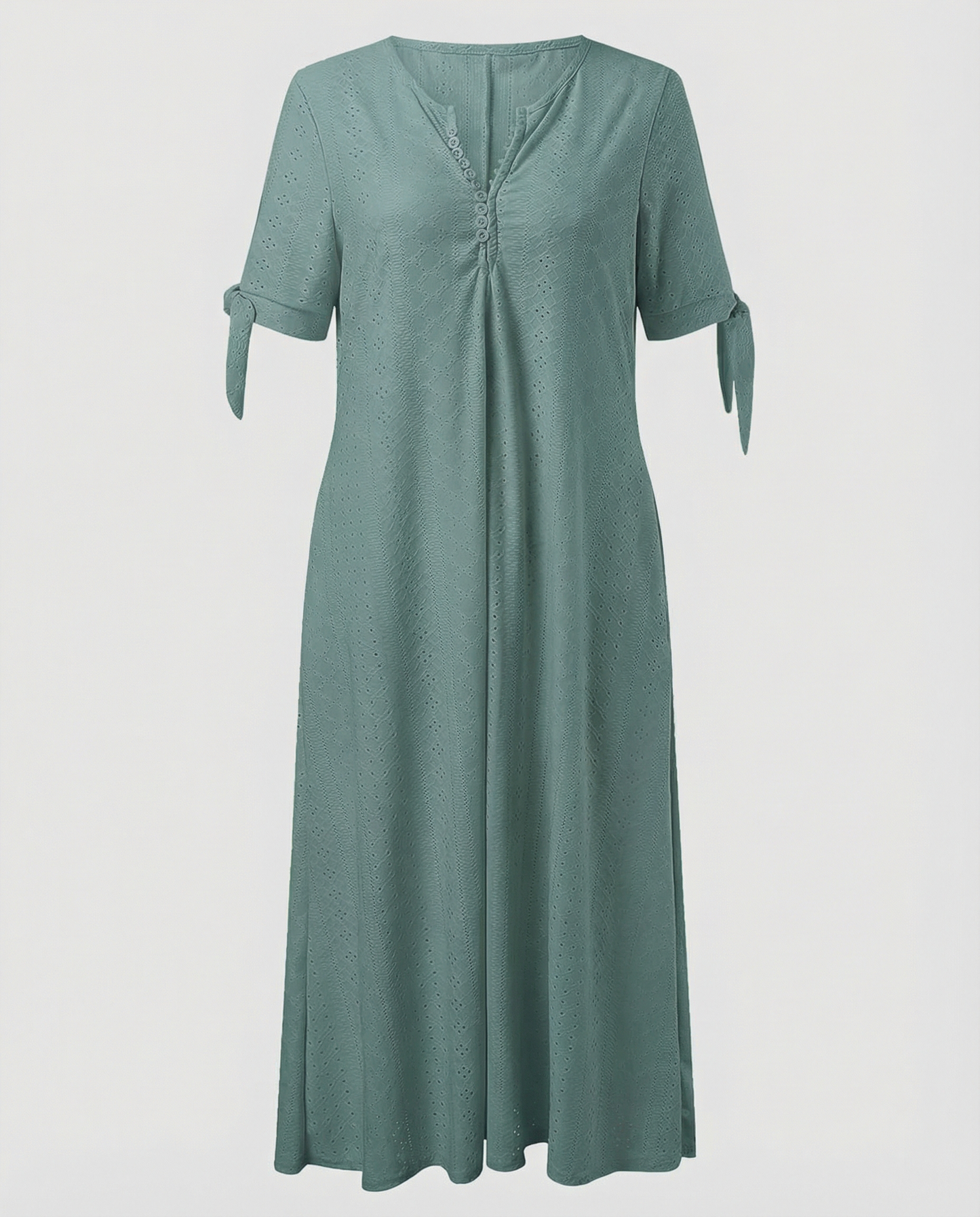 Elegantes Damen Sommerkleid Boho Stil Midi Länge