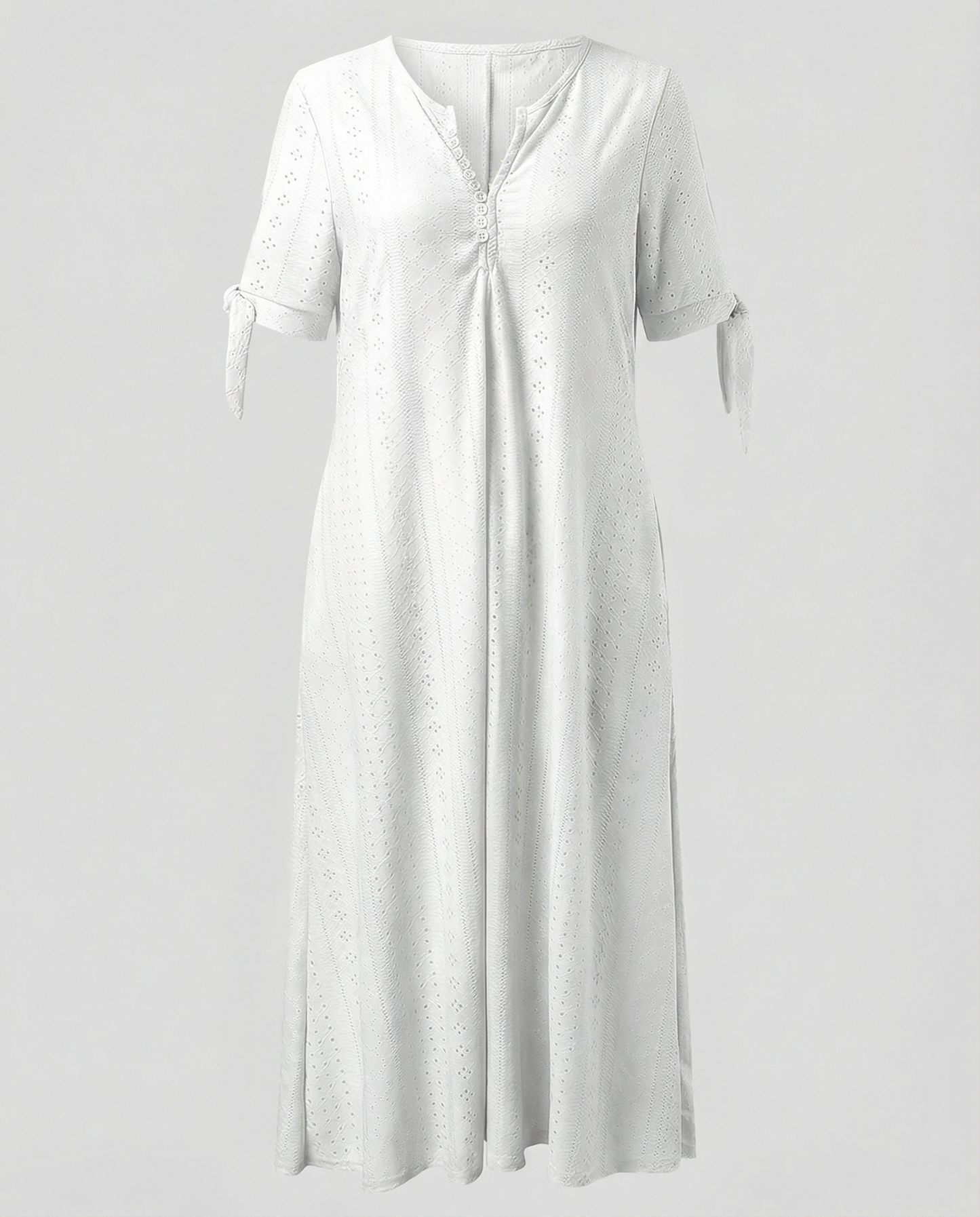 Elegantes Damen Sommerkleid Boho Stil Midi Länge