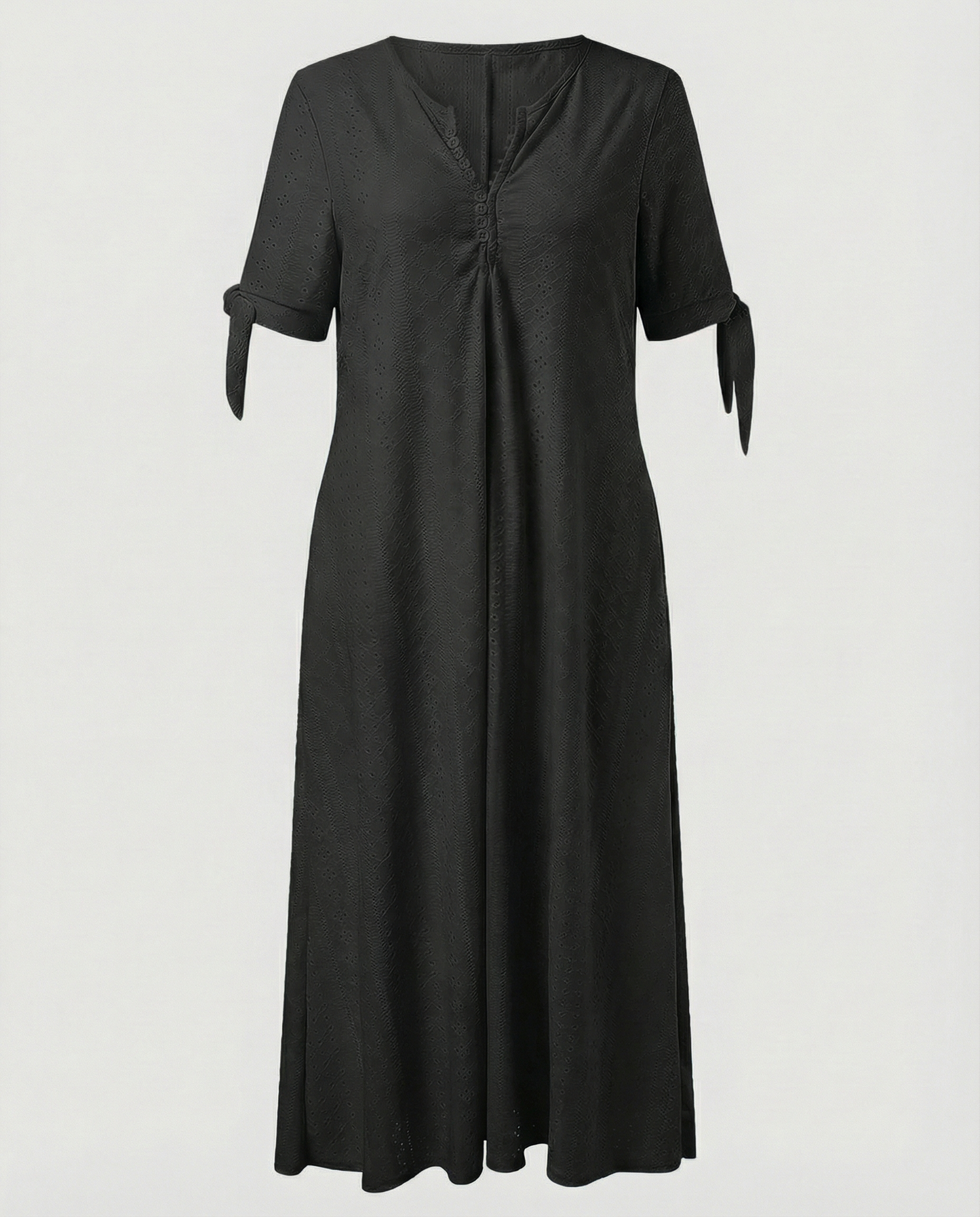 Elegantes Damen Sommerkleid Boho Stil Midi Länge