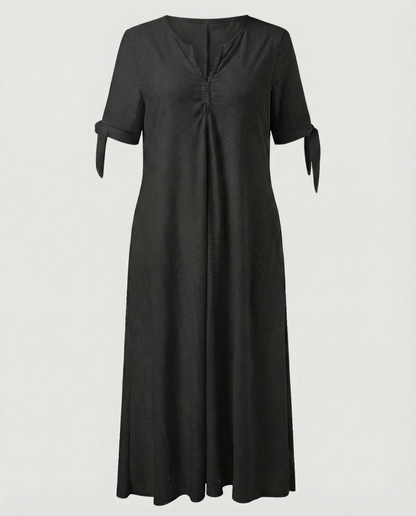 Elegantes Damen Sommerkleid Boho Stil Midi Länge
