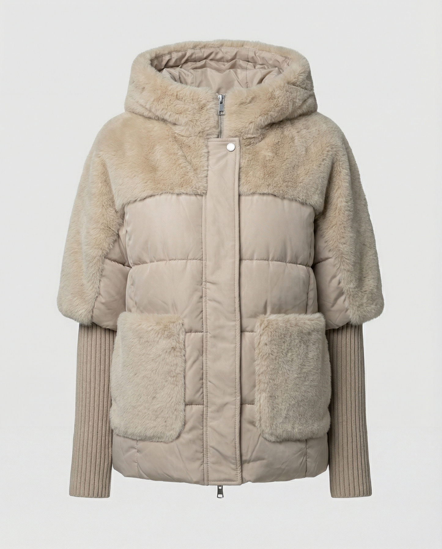 Damen Winterjacke Bequem Wärme