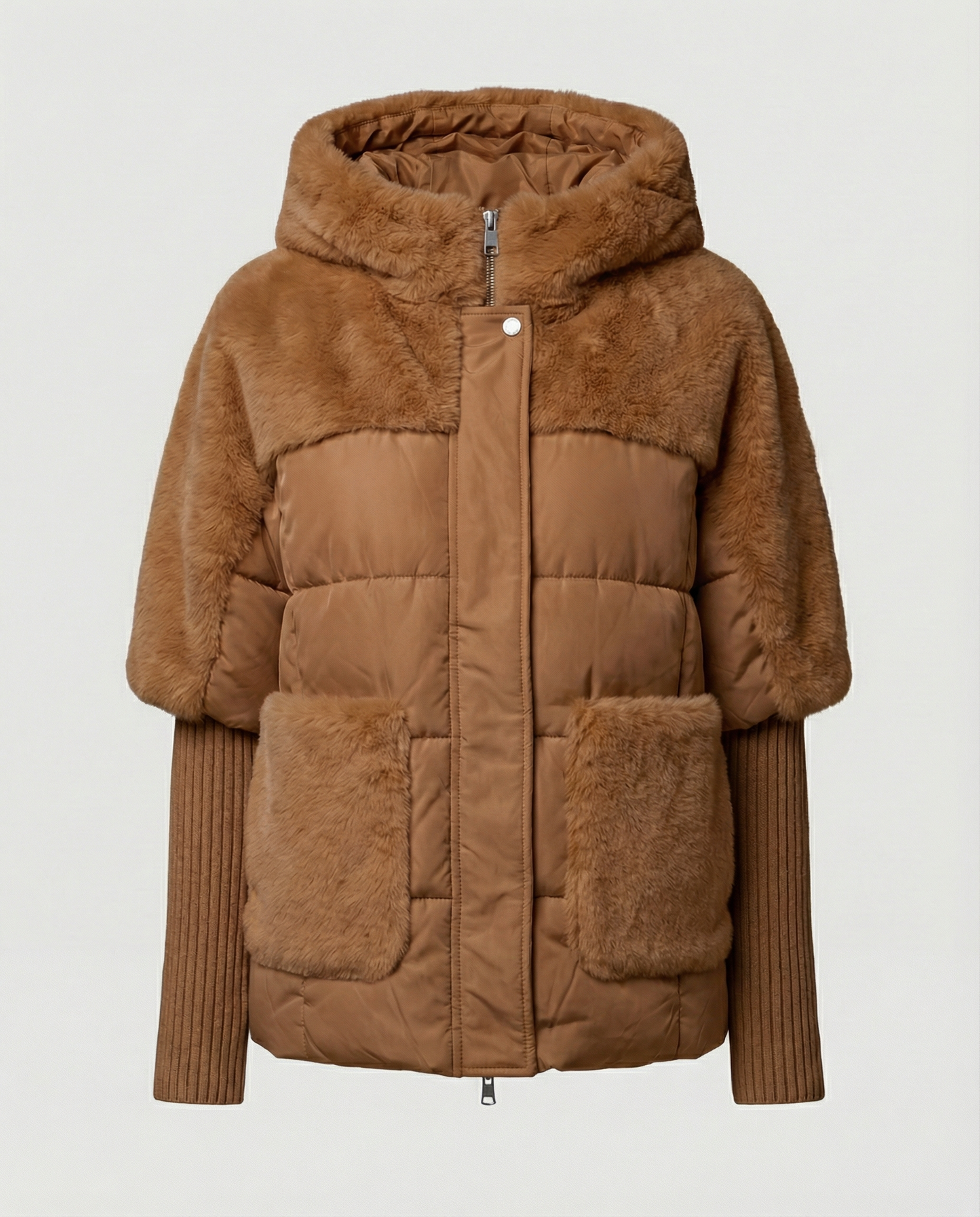 Damen Winterjacke Bequem Wärme