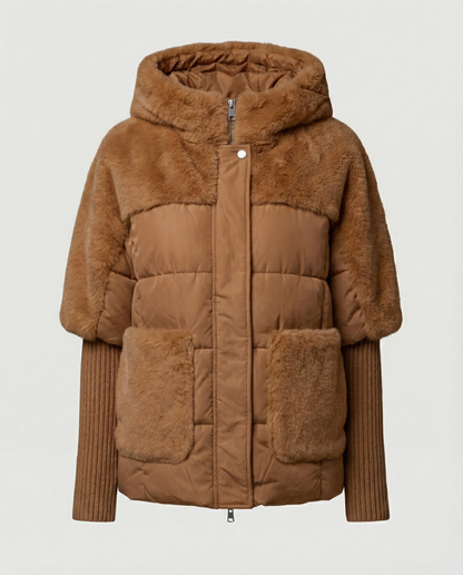 Damen Winterjacke Bequem Wärme