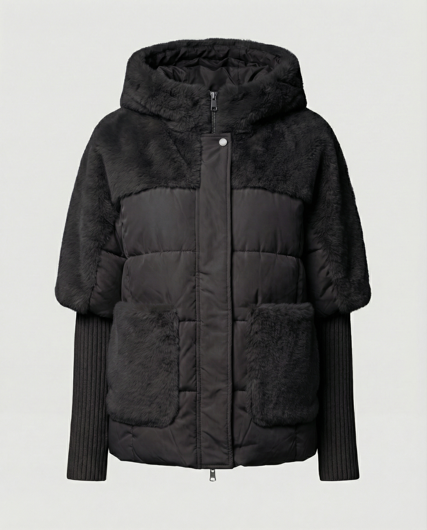 Damen Winterjacke Bequem Wärme