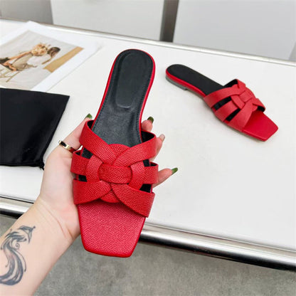 Damen Mittelhoch Schuhe Einfaches Kreuzdesign