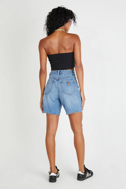 Damen Relaxed Fit Denim Shorts