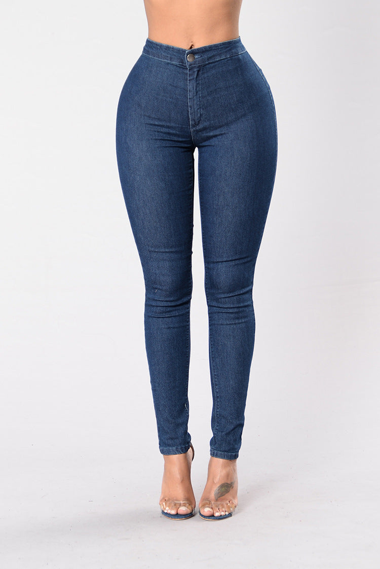 Damen Hochgeschnittene Skinny Jeans Norvielle -> Damen Skinny Jeans
