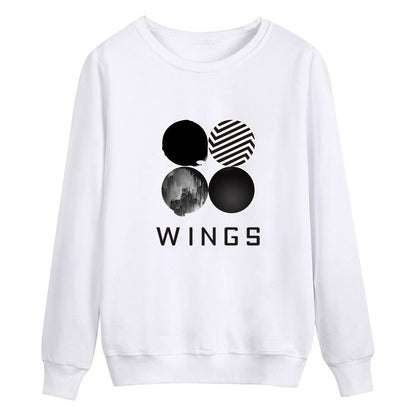 Damen Sweatshirt Rundhals Grafikdruck Norvielle