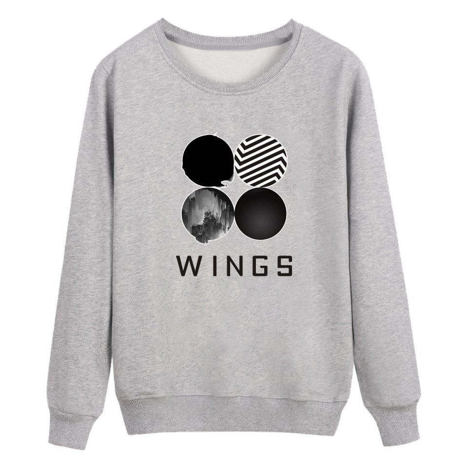 Damen Sweatshirt Rundhals Grafikdruck Norvielle