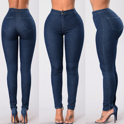 Damen Hochgeschnittene Skinny Jeans Norvielle -> Damen Skinny Jeans - Norvielle