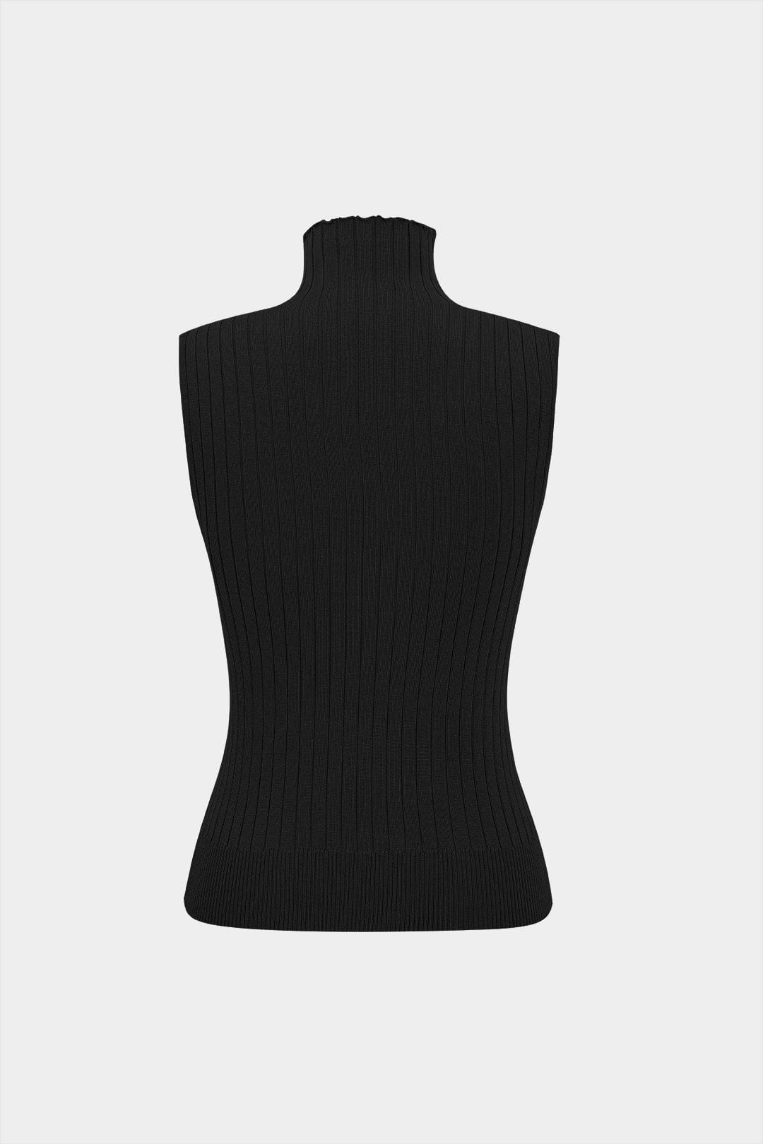 Damen Elegantes Strickset 3-teilig Gerippt