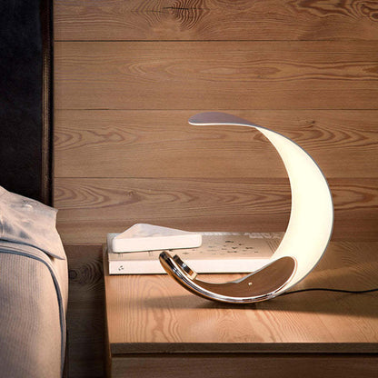 Tischlampe Halbmond LED Modern Mond Design
