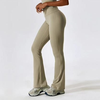 Norvielle Damen Leggings Ausgeklappt