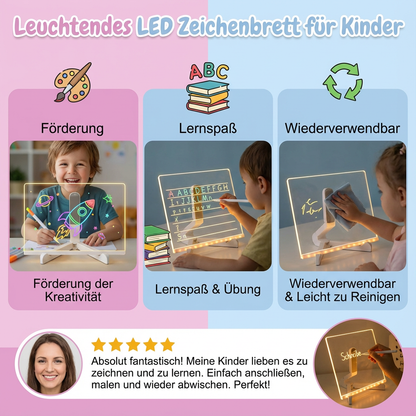 LED Zeichentablett Leuchtend Für Kinder