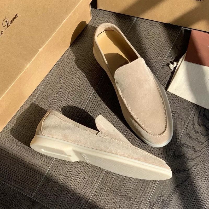 Herren Slip-On Loafers Minimalistisch
