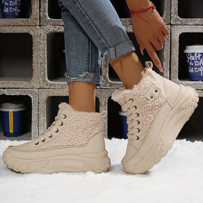 Damen Gefütterte Winterschuhe Norvielle Warm