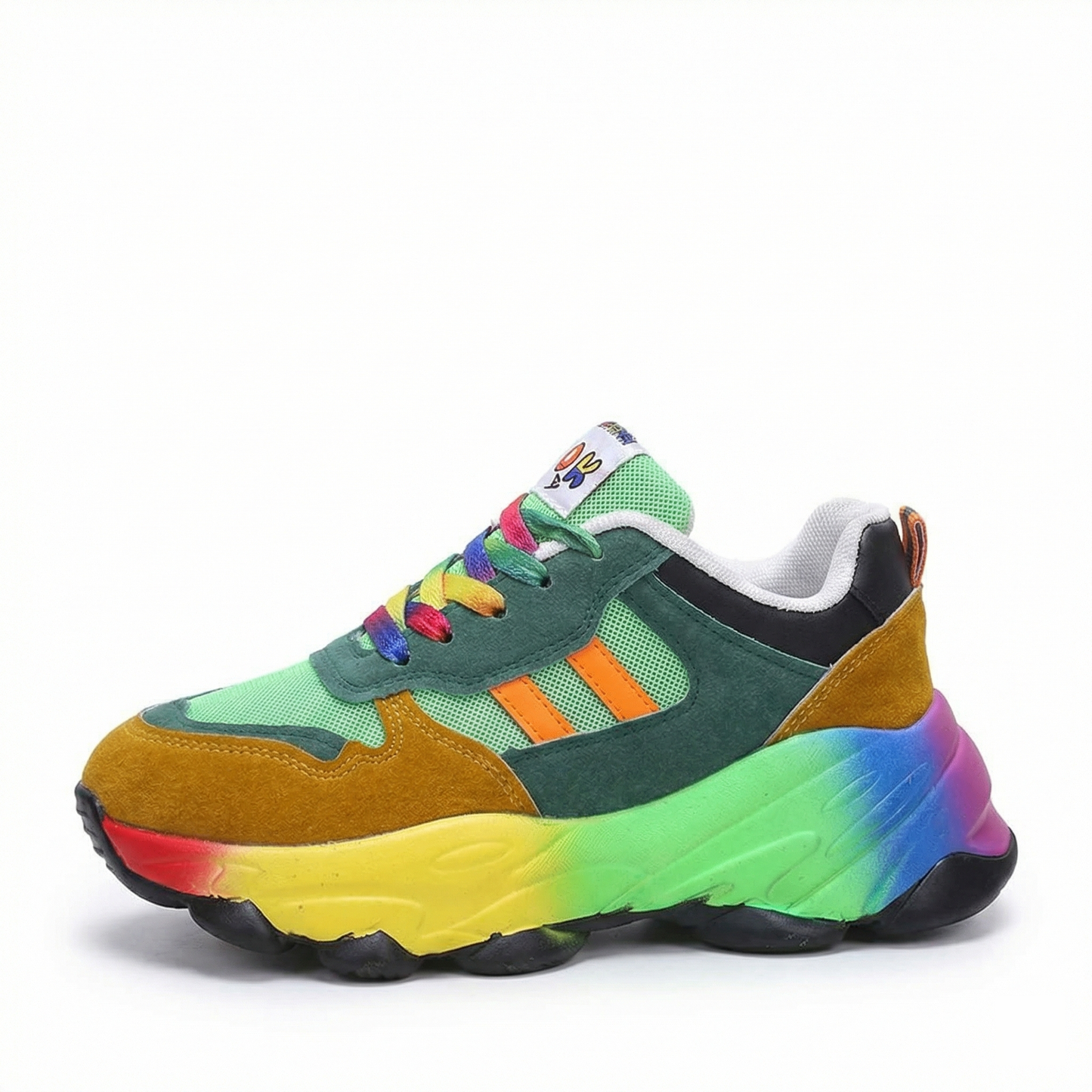 Norvielle Damen Orthopädische Laufschuhe Bunt