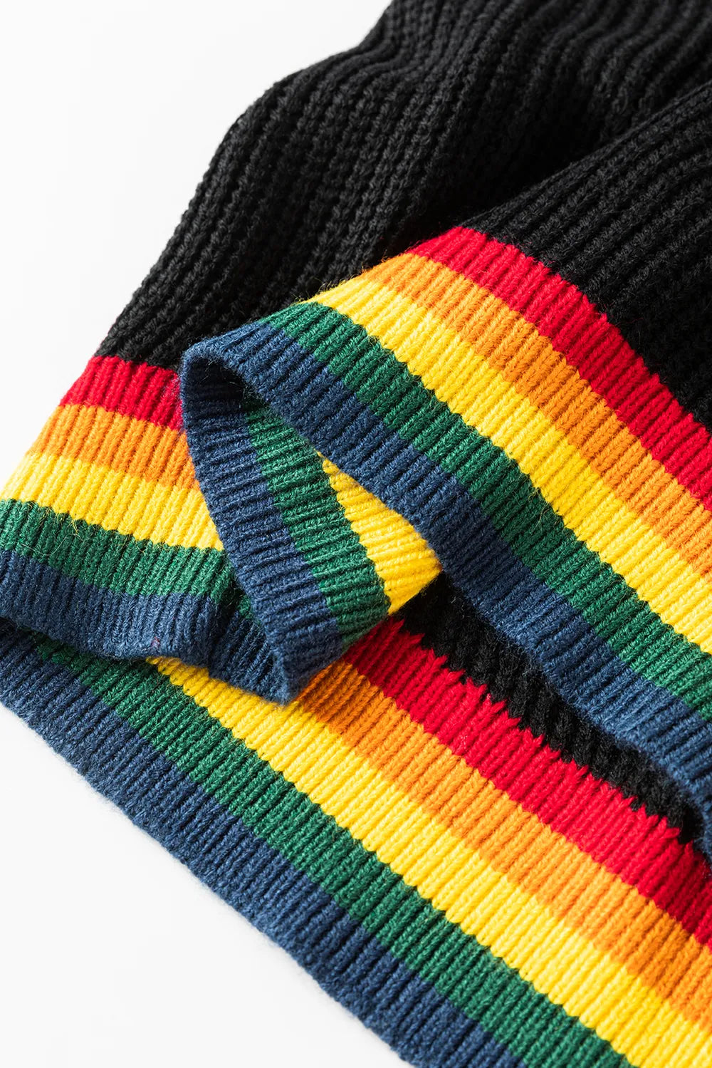 Weihnachtspullover Bunt Regenbogenfarben