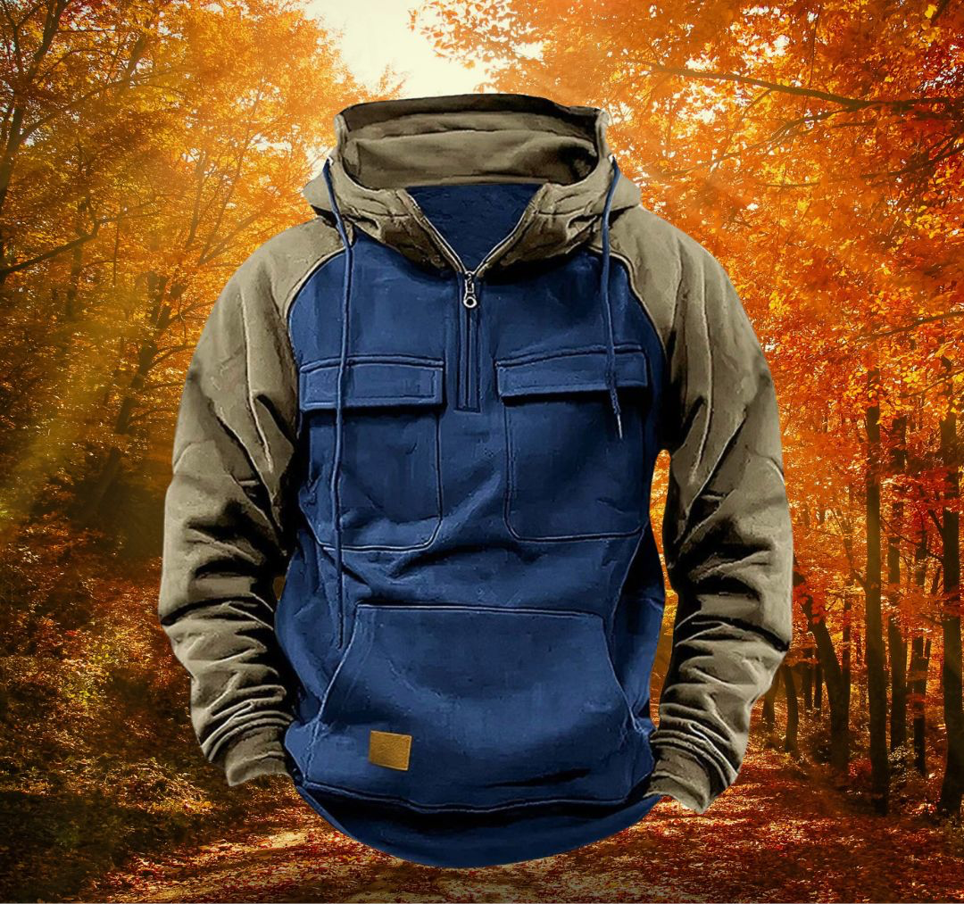 Herren Multifunktions-Hoodie Winter