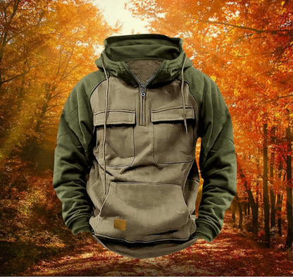 Herren Multifunktions-Hoodie Winter