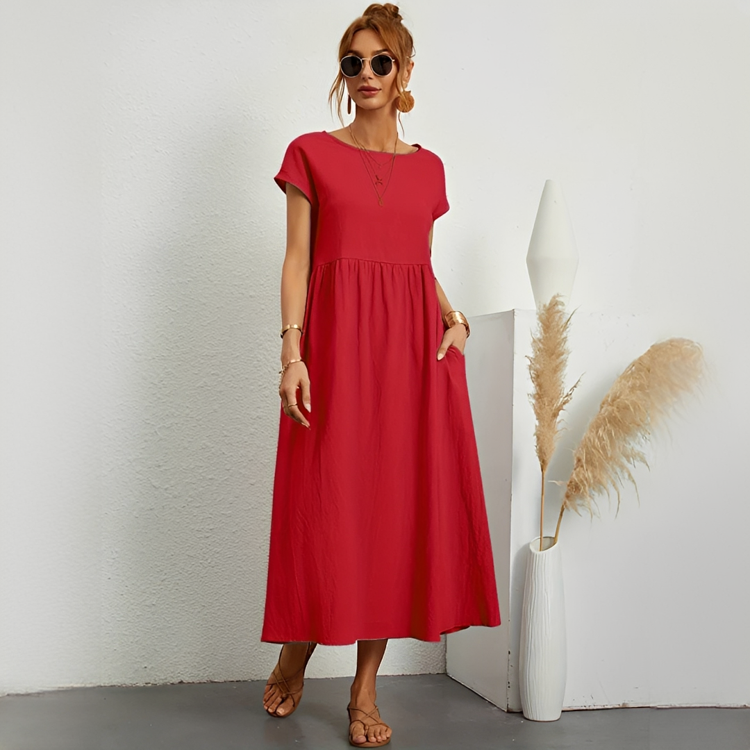 Damen Sommerkleid Komfort Leicht