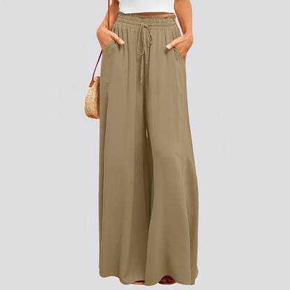 Damenhose Locker Sitzend Weites Bein