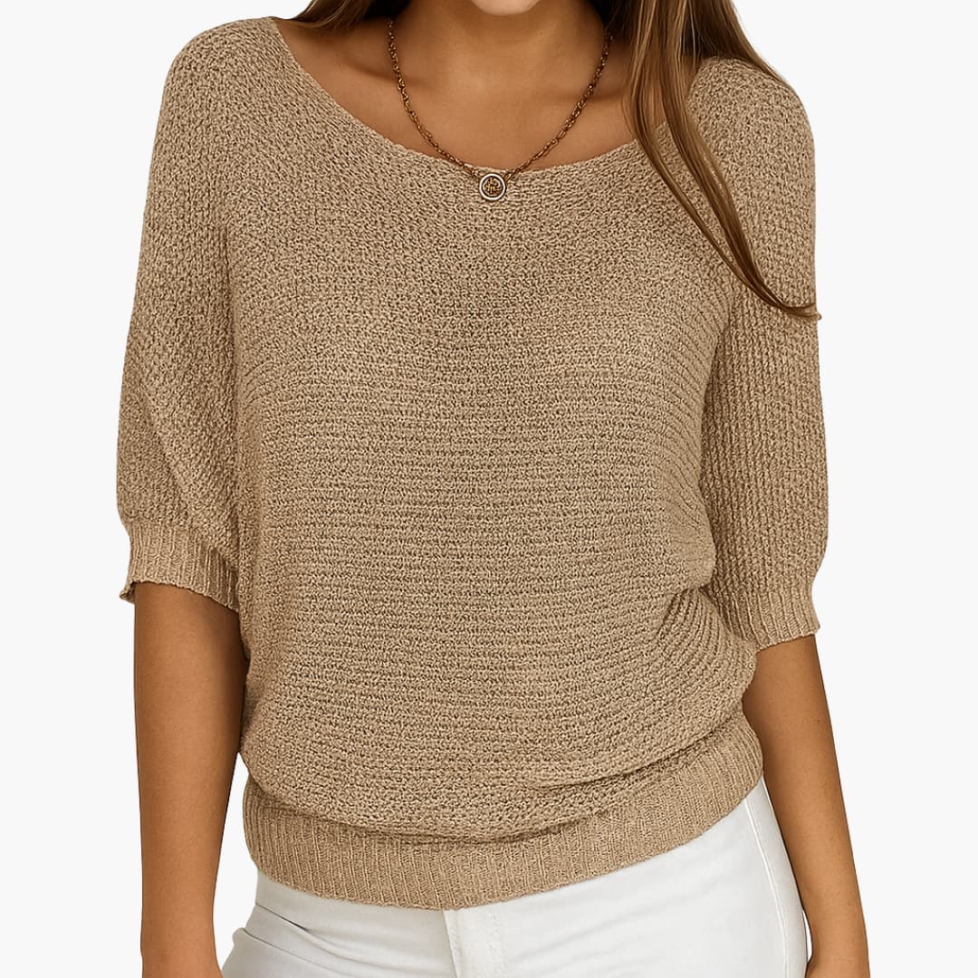 Damen Strickbluse Elegant