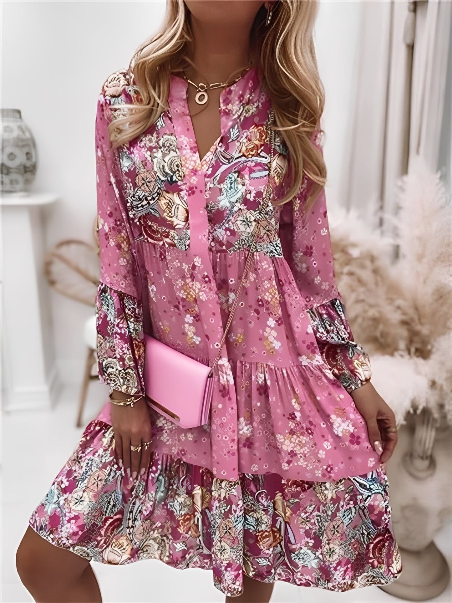 Damen Partykleid Elegantes Lockeres Abendkleid