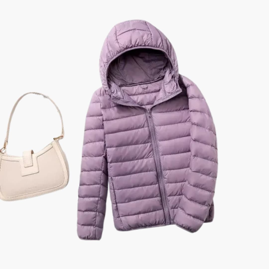 Damen Ultraleichte Daunenjacke Warm