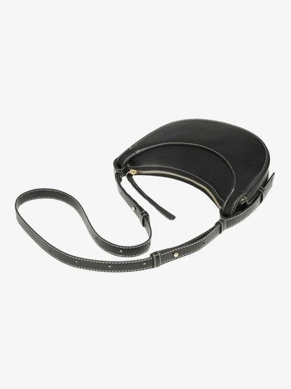 Amily Damen Crossbody-Tasche Verstellbar Gebogen Quaste