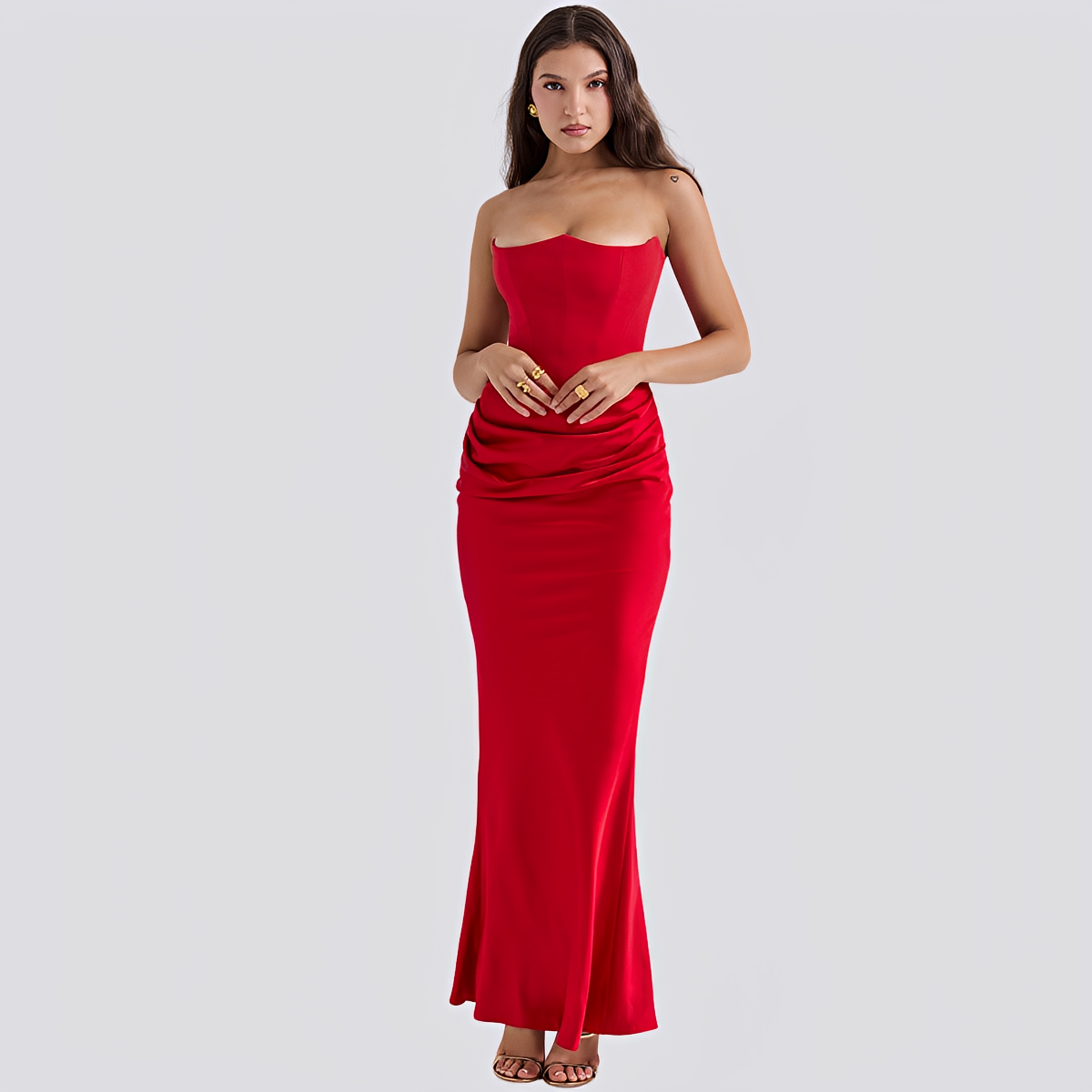 Elegantes Damen Maxikleid