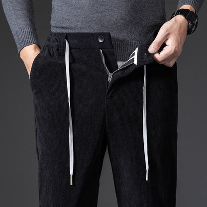 Herren Chino-Hose Cord Beige
