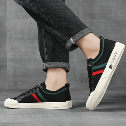 Herren Sneaker Streifen Sportlich