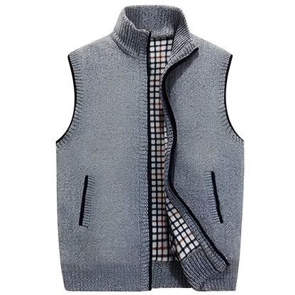 Norvielle Herren Freizeitjacke Fleece-Innenausstattung
