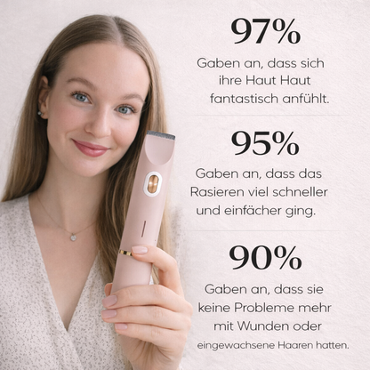 Damen Intimrasierer Elektrorasierer für empfindliche Haut